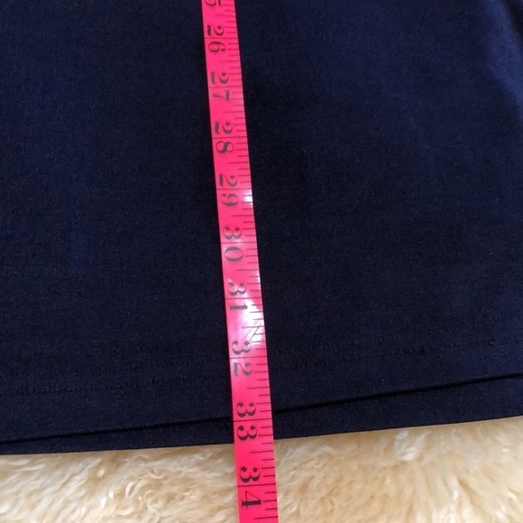 Dark blue poly spandex shirt sleeve top size 4x - Picture 6 of 10